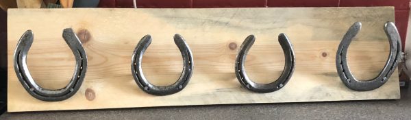 Horse Shoe Coat Rack
