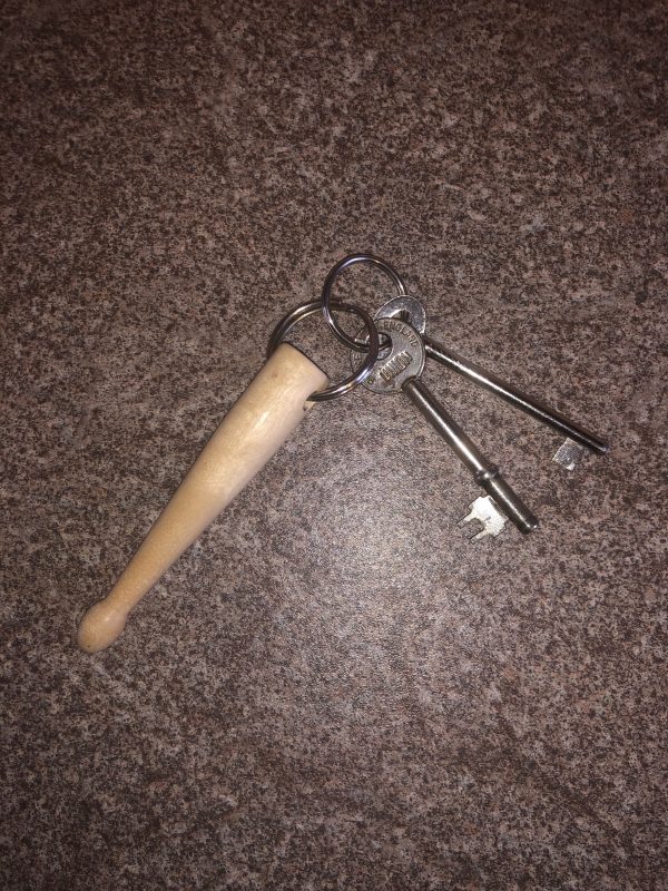 Drum Stick Key Ring