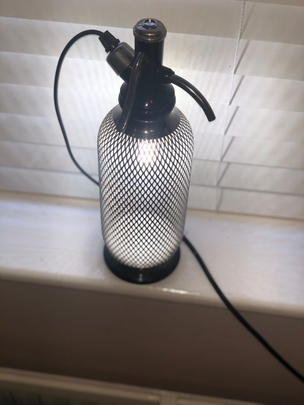 Vintage Soda Syphon Lamp - Image 4