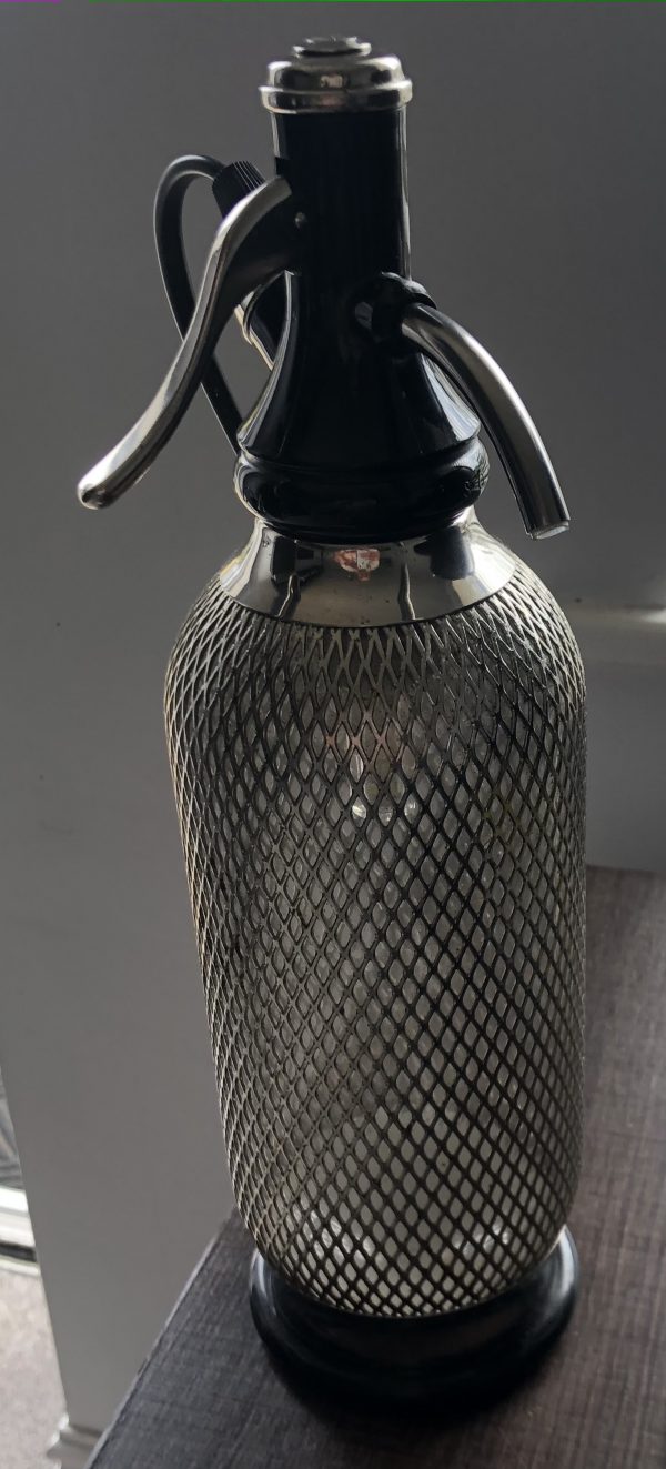 Vintage Soda Syphon Lamp