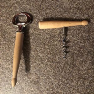 Drum Stick Bottle Opener and Corkscrew