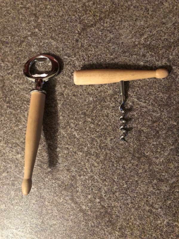 Drum Stick Bottle Opener and Corkscrew