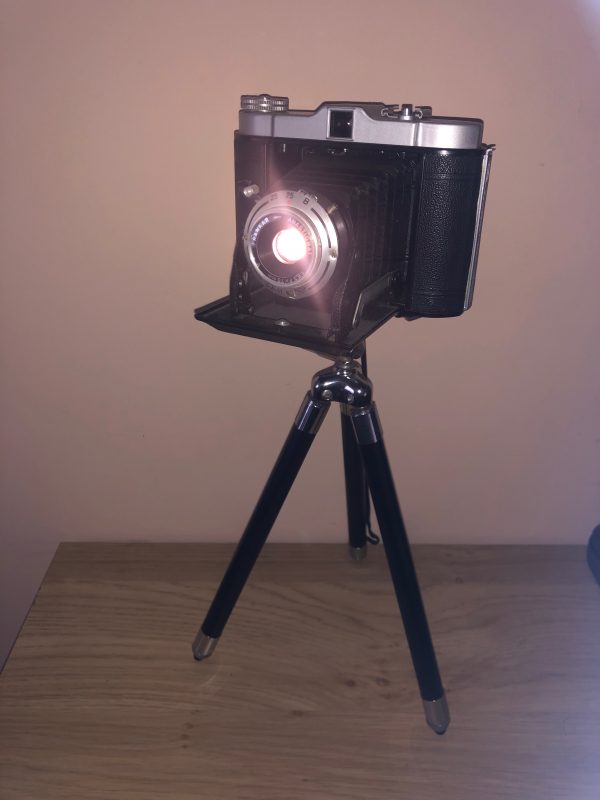 Vintage Bellows Camera Lamp - Image 3