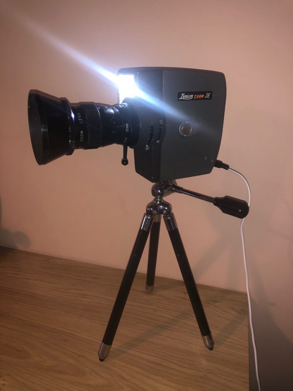 Vintage Cine Camera Lamp - Image 8