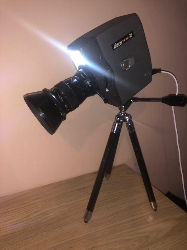 Vintage Cine Camera Lamp - Image 6
