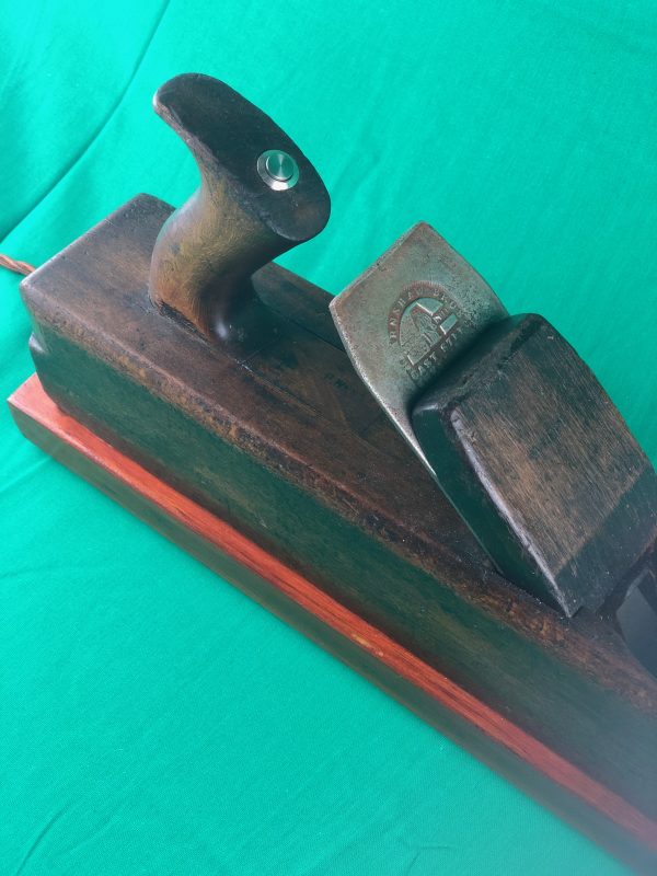 Vintage Wood Plane Lamp - Image 3