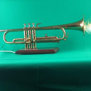 Vintage Trumpet Lamp
