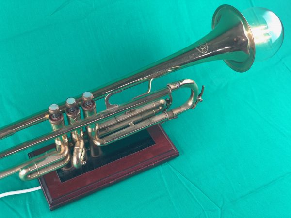 Vintage Trumpet Lamp - Image 6