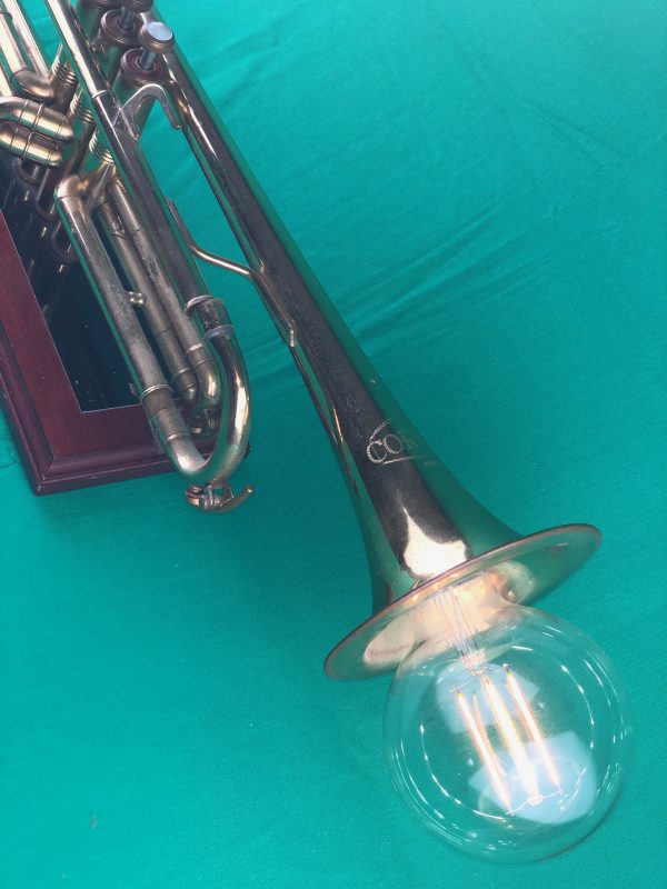 Vintage Trumpet Lamp - Image 4