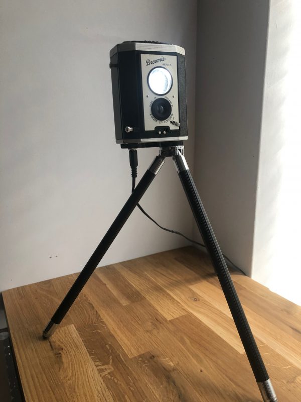Vintage Brownie Camera LED  Lamp