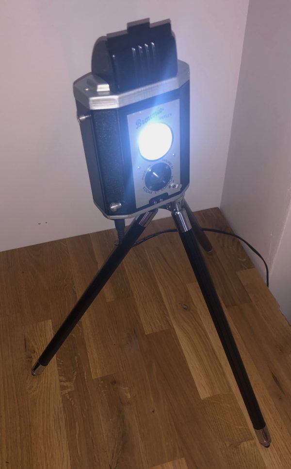 Vintage Brownie Camera LED  Lamp - Image 8