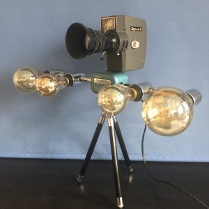 Vintage Mobilite Movie Camera Light Bar