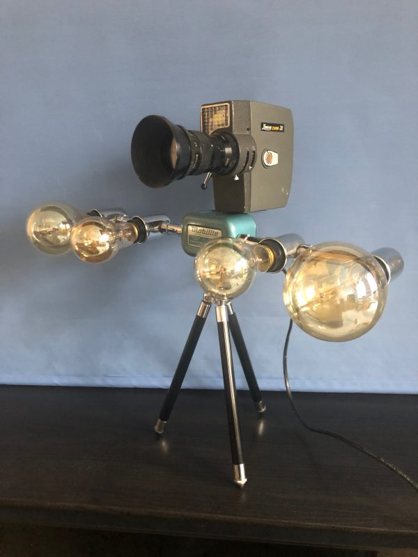 Vintage Mobilite Movie Camera Light Bar