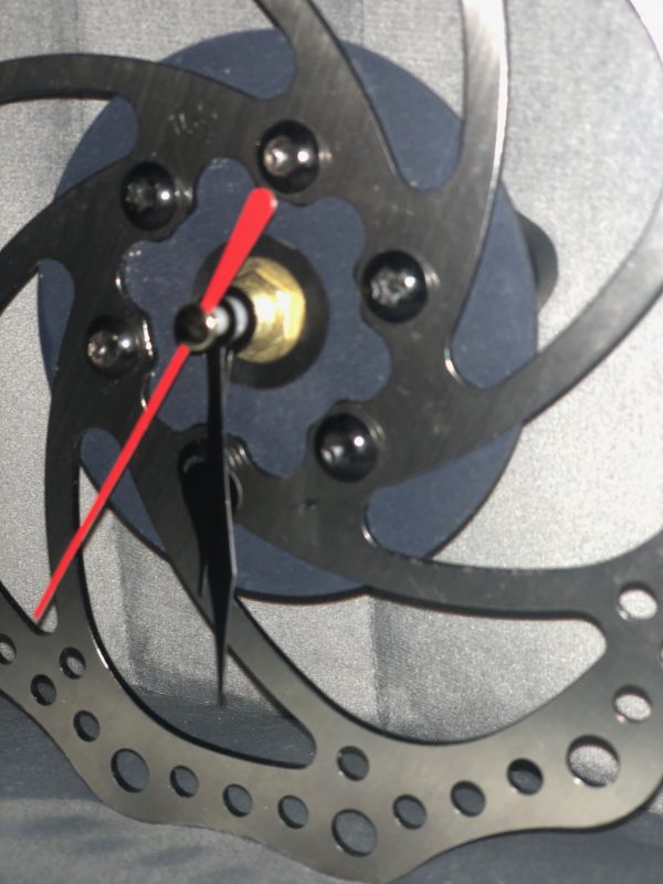 Cycle Brake Disc Clock