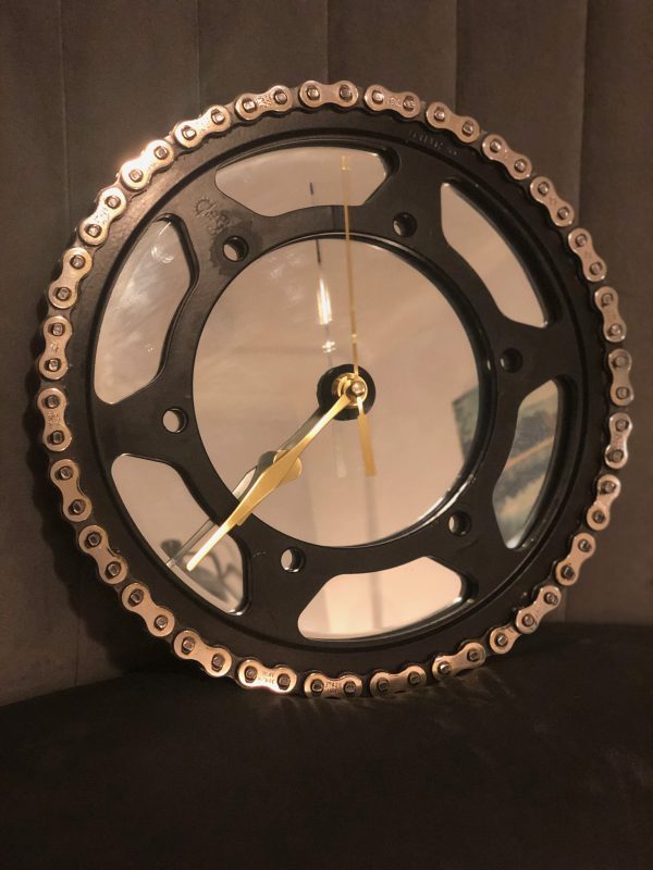 Motorcycle Rear Sprocket and Chain Clock - Image 2