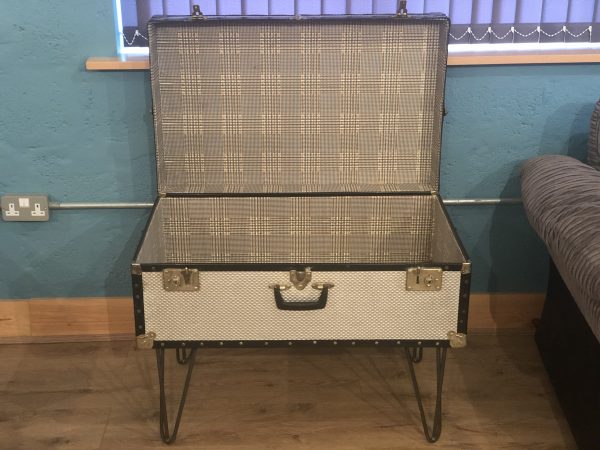Metal Trunk Coffee Table - Image 2